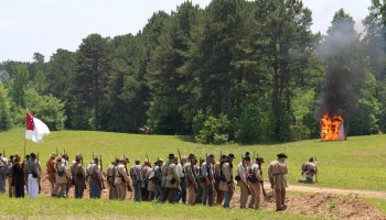 Battle of Resaca Civil War Reenactment