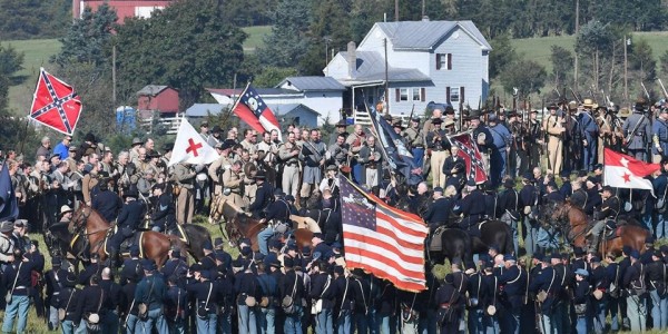 The Battle of Cedar Creek's Reenactment