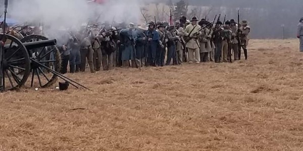 Battle of Round Mountain reenactment