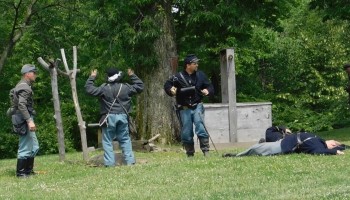 Civil War Weekend at Lincoln Log Cabin