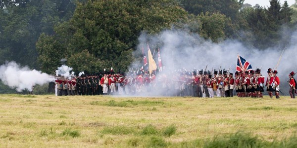 Napoleonic Reenactment Weekend at Hole Park Garden