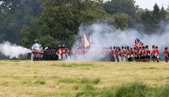 Napoleonic Reenactment Weekend at Hole Park Garden