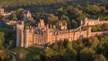 Arundel Castle and gardens