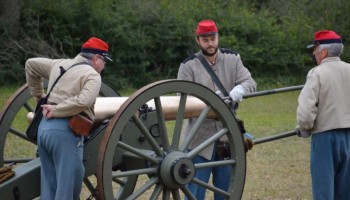 'Wintering at Fort Fisher: the 157th Anniversary Living History Program'