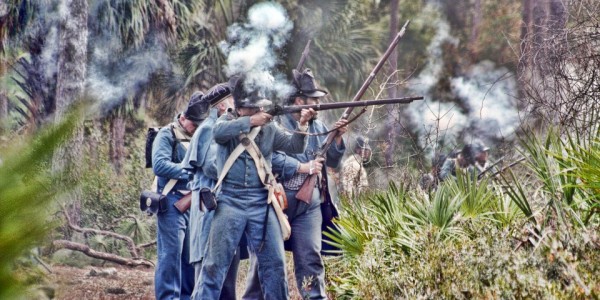 Dade's Battle Reenactment