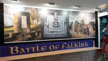 The battle of Falkirk 1298