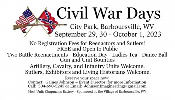 Barboursville Civil War Days