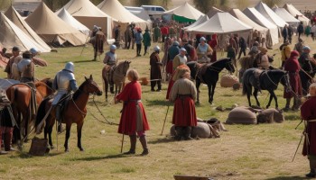 Common Medieval Reenactment Activities: Sword Fighting, Archery, Jousting, Music, and Dance